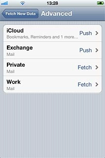 Press Fetch New Data.