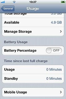 Press Mobile Usage.