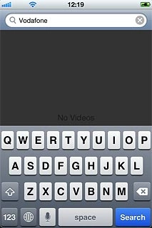 Key in the required name and press Search.Press the required video clip.