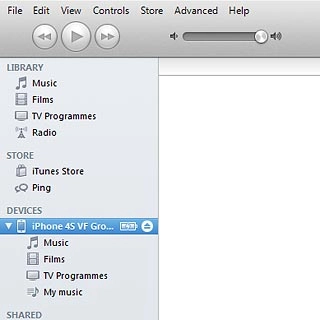To start the update manually:Select your phone in the menu to the left.