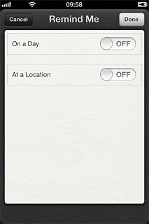 If you select On a Day: