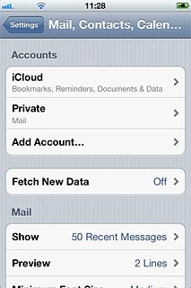 Press Add Account....