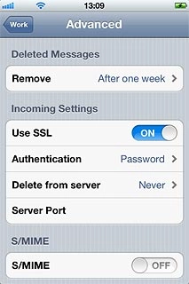 Press Server Port and key in 110