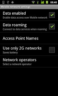 Press Access Point Names.