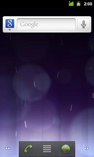 The battery charging icon shows that the battery is charging.Further information: Charge the battery