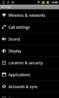 Press Location & security.