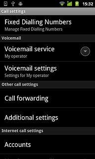 Press Additional settings.