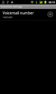 Press Voicemail number.