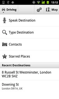 Starred Places, go to 2d.