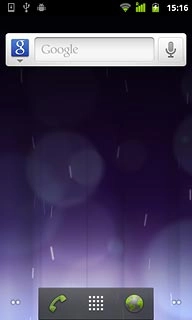 Press the phone icon.