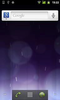 Press the phone icon.