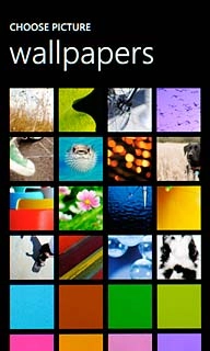 Press the required picture.