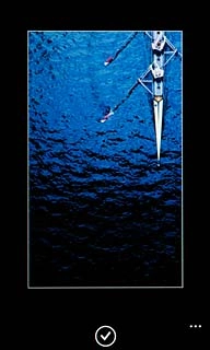 Press the confirm icon.