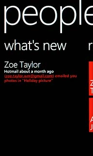 Press the required contact.