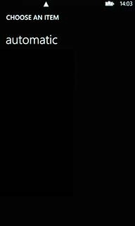 Press the required network.Your display will tell you if you've access to the network you've chosen.