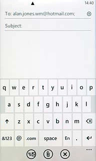 To add more recipients.Press the dots in the bottom right corner of the display.