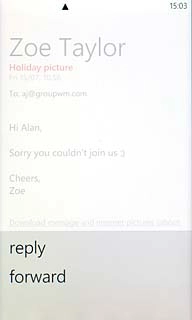 Press reply.Write your email message.