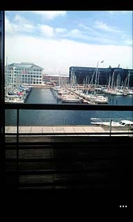 Press the dots in the bottom right corner of the display.