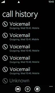 Press the keypad icon.