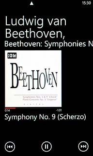 Press the album cover.