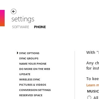 Select UPDATE.Follow the instructions on the screen to update the phone software.