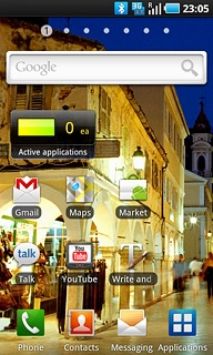 The Bluetooth icon shows that Bluetooth is turned on.Further information:Turn Bluetooth on or off