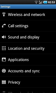 Press Location and security.