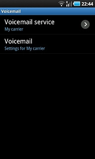Press Voicemail.