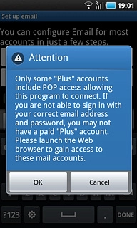 Press OK to confirm.