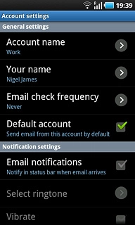 When the box next to the menu item is ticked (V), the function is turned on.