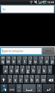 To key in one number:Press and hold the key with the required number until the number is displayed.