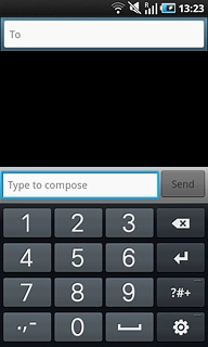 Press the required numbers.
