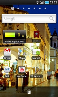 To move a display shortcut:Press and hold the required shortcut.Drag the shortcut to the required position.
