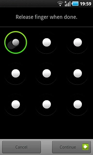 Press and drag a point to connect at least four points.