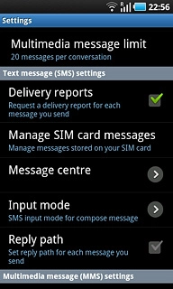 When the box next to the menu item is empty, the function is turned off.
