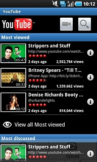 Press the search icon.