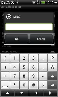 Key in 03 and press OK.