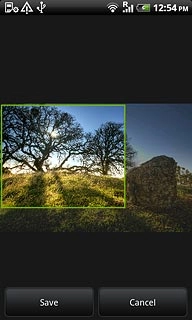 Drag the frame to the required position to select the required detail.