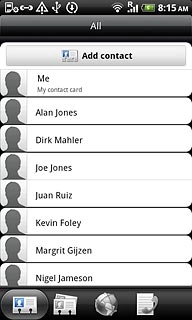 You can add more information to the contact. The following steps show two examples.Press the required contact.Choose one of the following options:Assign picture, go to 7a.Assign ring tone, go to 7b.
