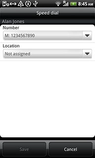 Press the drop down list below Location.