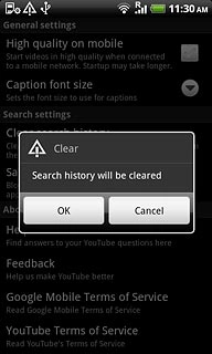 Press OK to confirm.