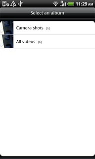 Press the required folder.