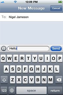 Press the camera icon.