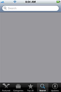 To search by application name:Press Search.