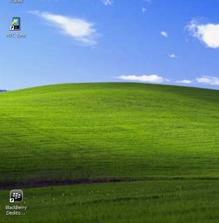 Start the program BlackBerry Desktop Software on your computer.