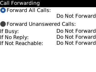 Highlight one of the following options:Forward All Calls, go to 3a.