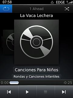 Press the repeat icon repeatedly to select the required setting.