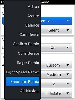 Press the required message tone.