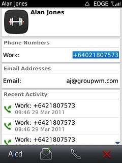 Press the required number.