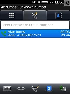 Press the required number.